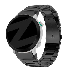 Bandz Bracelet acier 'Classic' Garmin Forerunner 955 (noir)