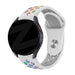 Bandz Bracelet sport 'Deluxe' Amazfit GTR Mini (blanc/colorée)