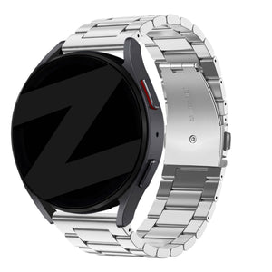 Bandz OnePlus Watch Lite Steel Strap 'Classic' (Silver)