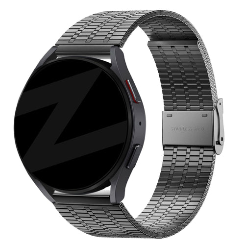 Bandz Bracelet acier réglable Huawei Watch GT 5 46mm (noir)