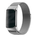 Bandz Fitbit Charge 5 Milanese Loop Strap (Silver)