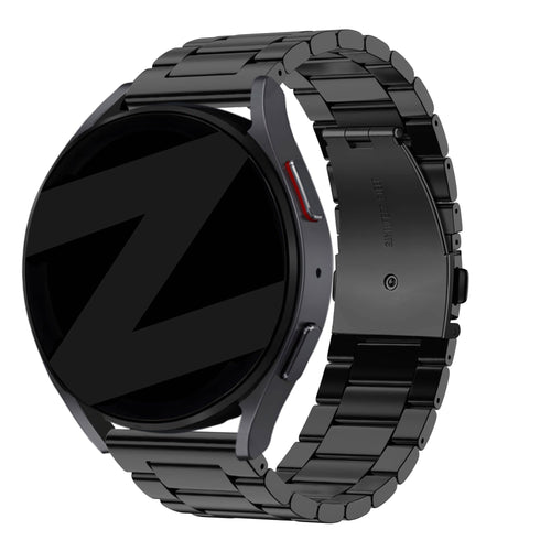 Bandz Huawei Watch GT 6 Pro - 46mm Steel Strap 'Classic' (Black)
