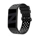 Bandz Fitbit Charge 3 Sport Strap 'Sport Air' (Black)