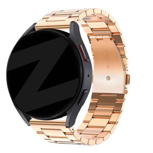 Bandz Bracelet acier 'Classic' Garmin Venu (rose or)