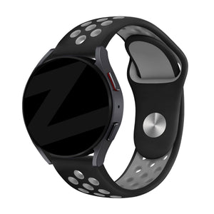 Bandz Bracelets sport 'Deluxe' Huawei Watch 5 - 46mm (noir/gris)