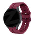 Bandz Samsung Galaxy Watch 4 Classic 46mm Silicone Strap 'Extreme' (Wine Red)