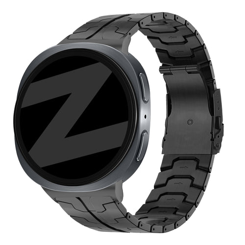 Bandz Bracelet acier 'Iron' Samsung Galaxy Watch 8 - 44mm (noir)