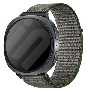 Samsung Galaxy Watch 8 - 44mm Nylon Strap (Olive Green)
