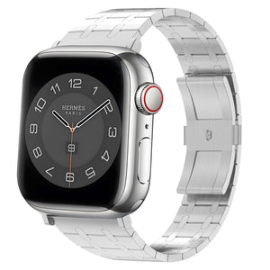 BALR. Apple Watch Stainless Steel Strap (Silver)