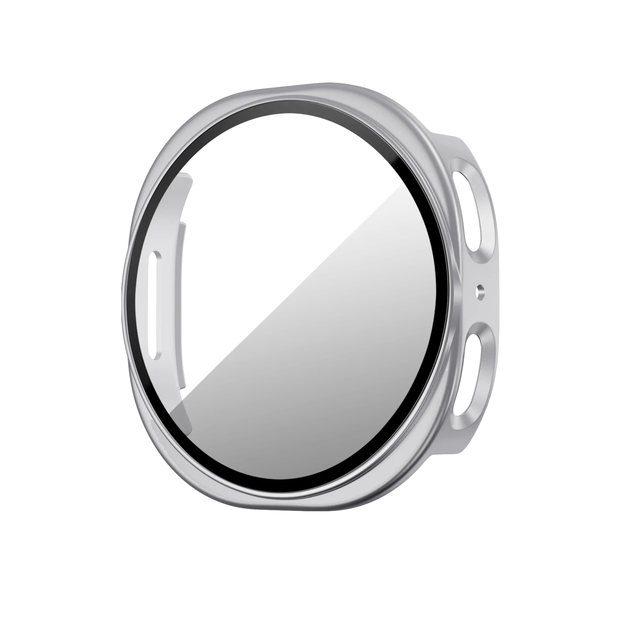 Bandz Coque PC avec verre Samsung Galaxy Watch 8 - 44mm (argent)
