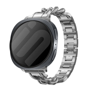 Bracelet acier chaîne Samsung Galaxy Watch 8 Classic (argent)