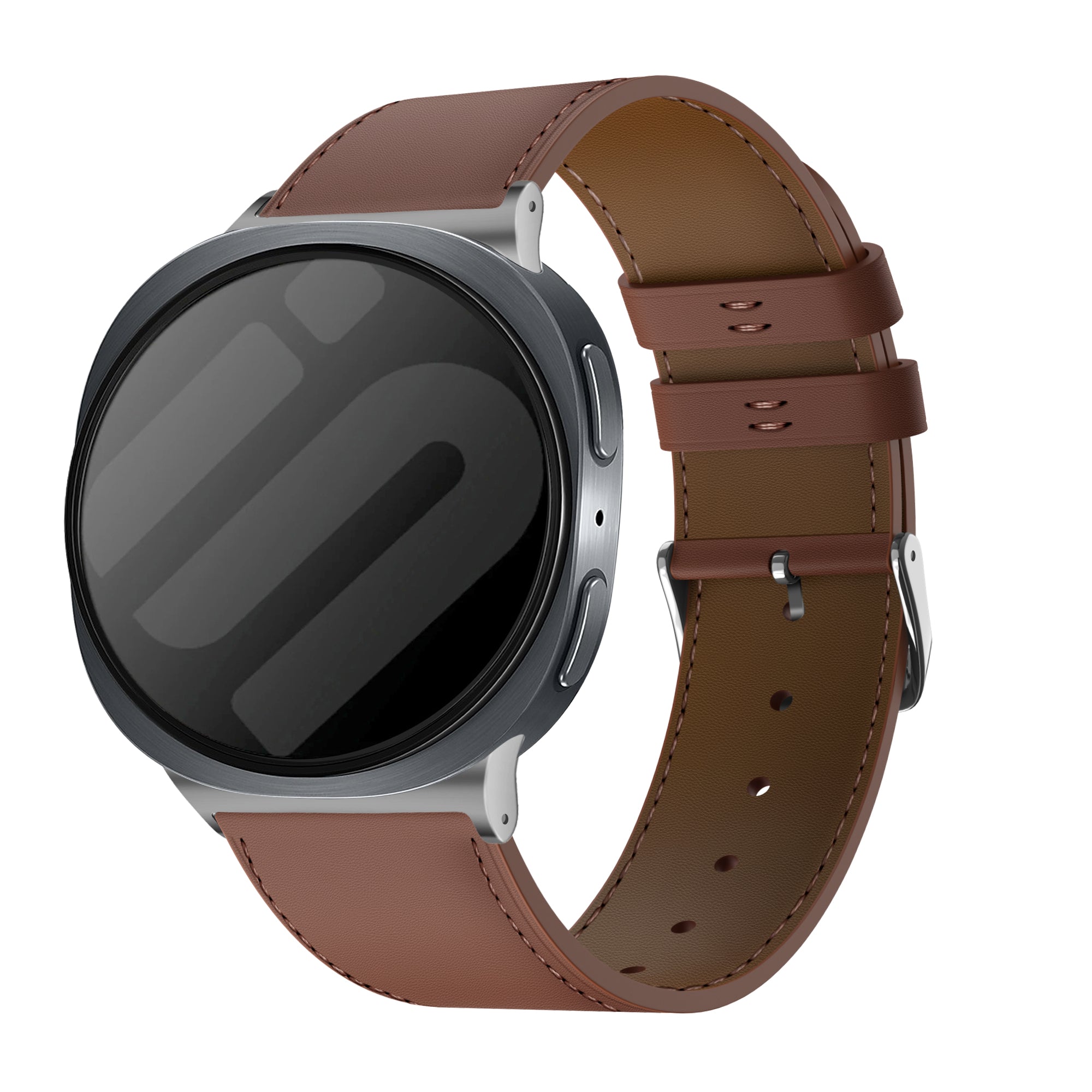 Bracelet cuir Modern Samsung Galaxy Watch 8 - 40mm (marron)