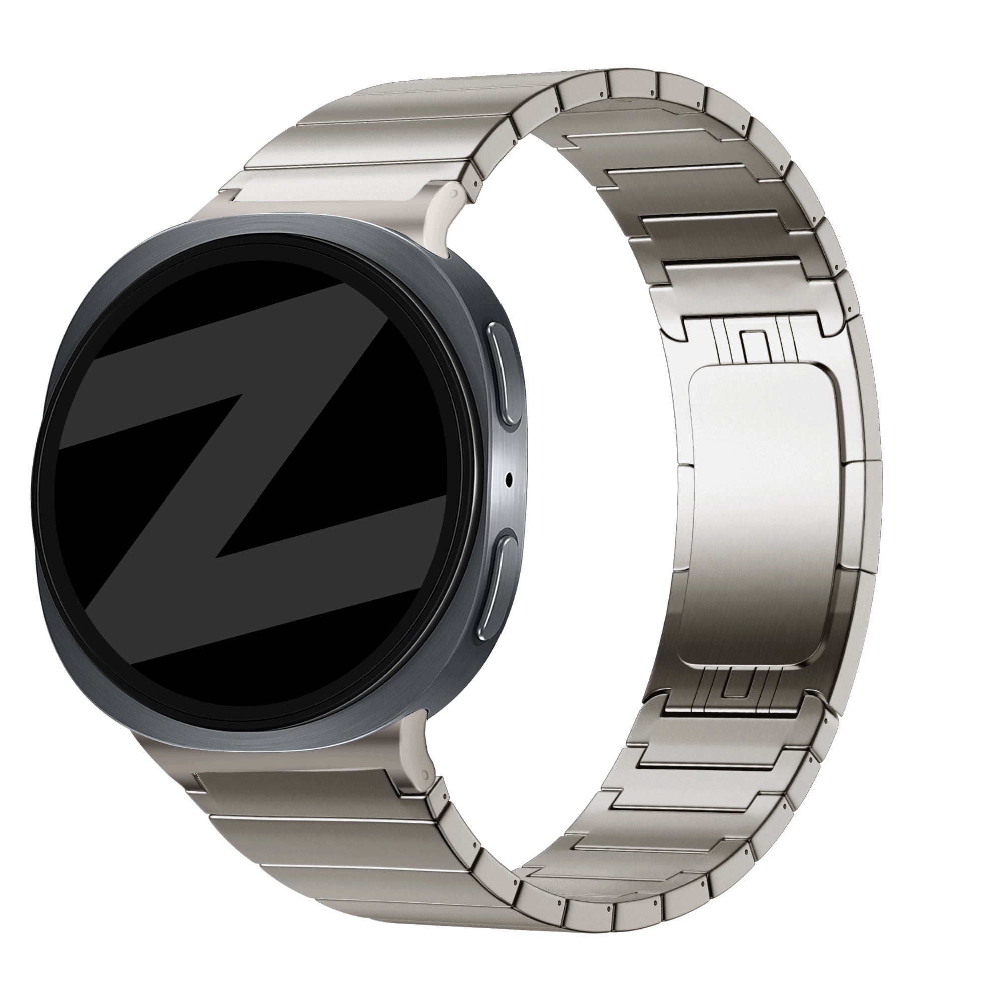 Bandz Bracelet titane 'One Bead' Samsung Galaxy Watch 8 - 40mm (titane)