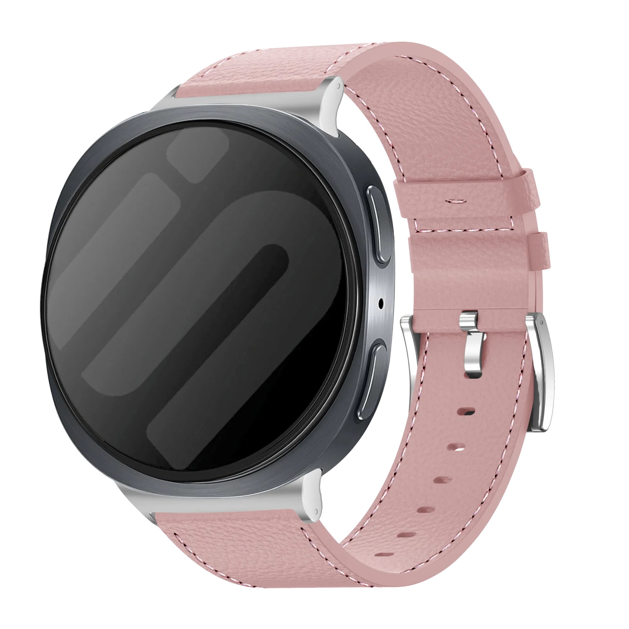 Bracelet cuir Samsung Galaxy Watch 8 - 44mm (rose)