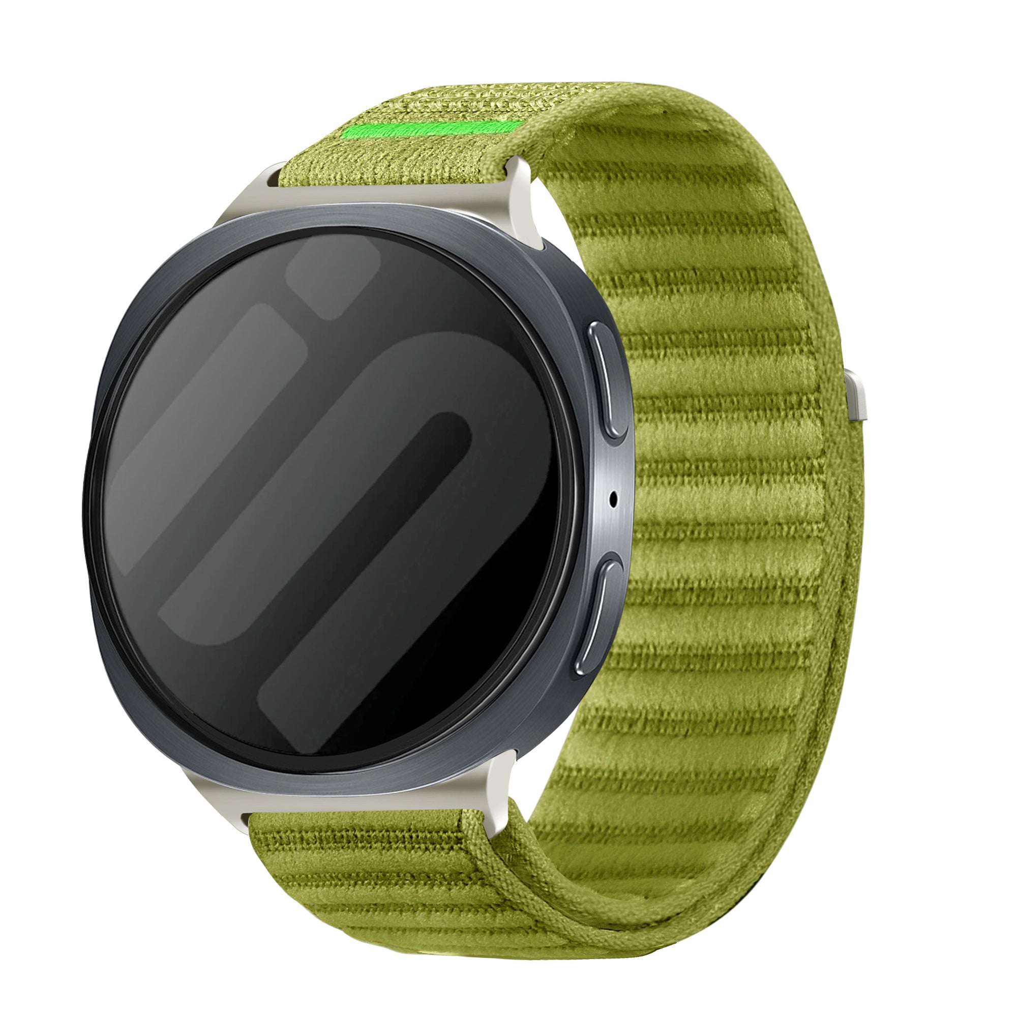 Samsung Galaxy Watch 8 - 40mm Wave Nylon Strap (Field Green)