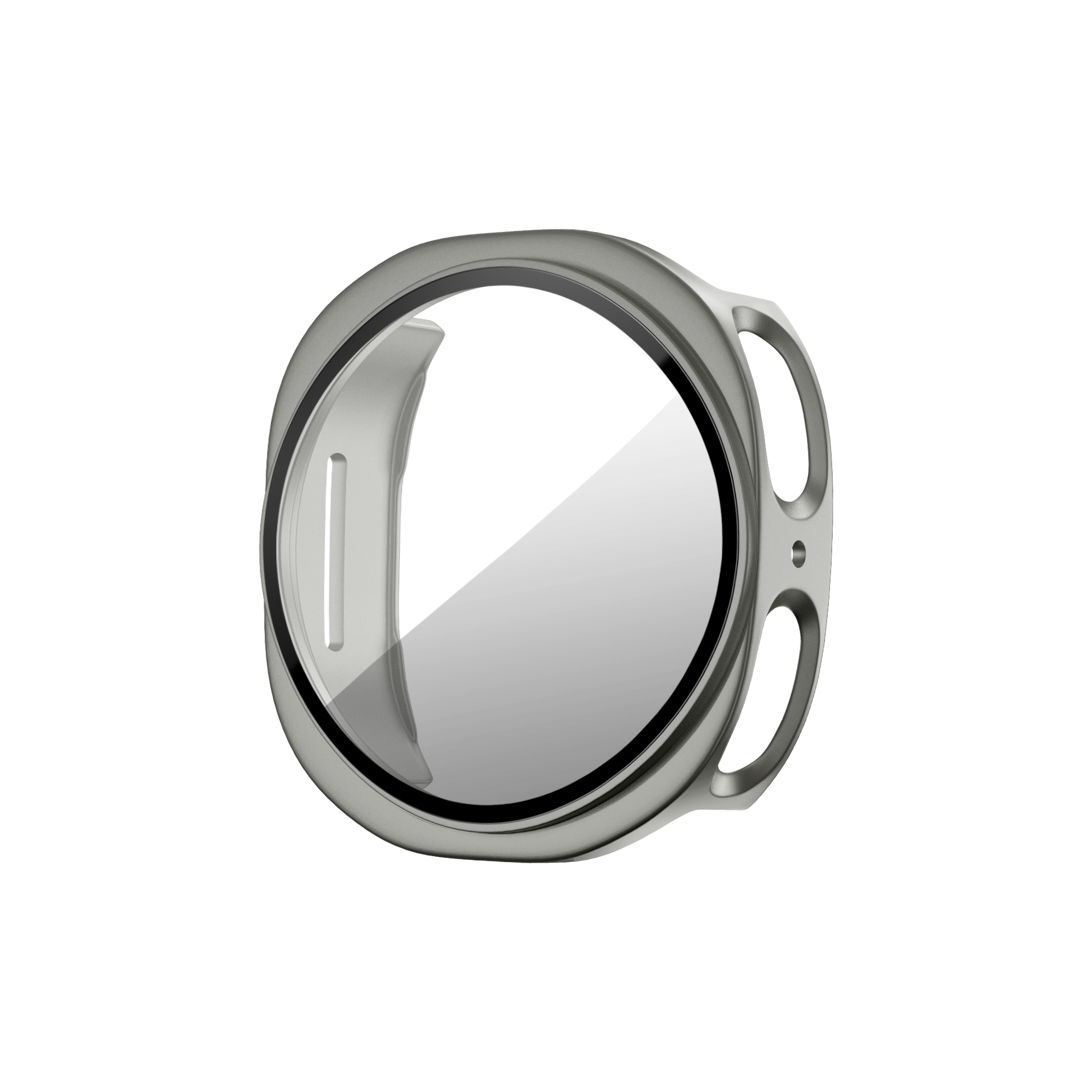 Bandz Coque PC avec verre Samsung Galaxy Watch 8 - 44mm (titane doré)