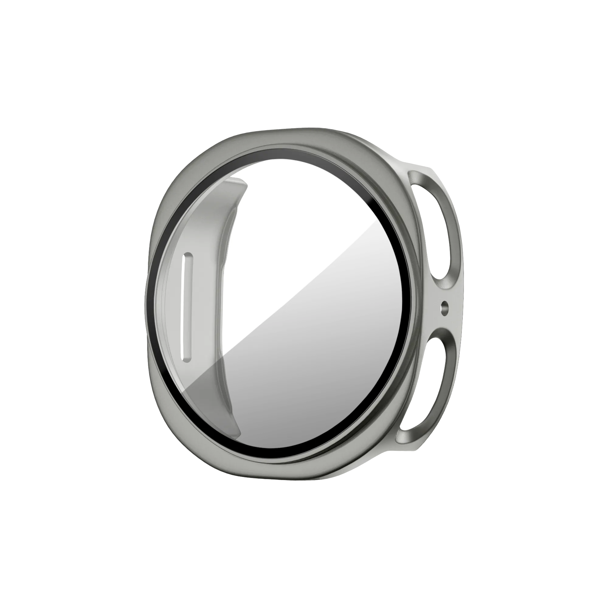 Bandz Coque PC avec verre Samsung Galaxy Watch 8 - 44mm (titane doré)