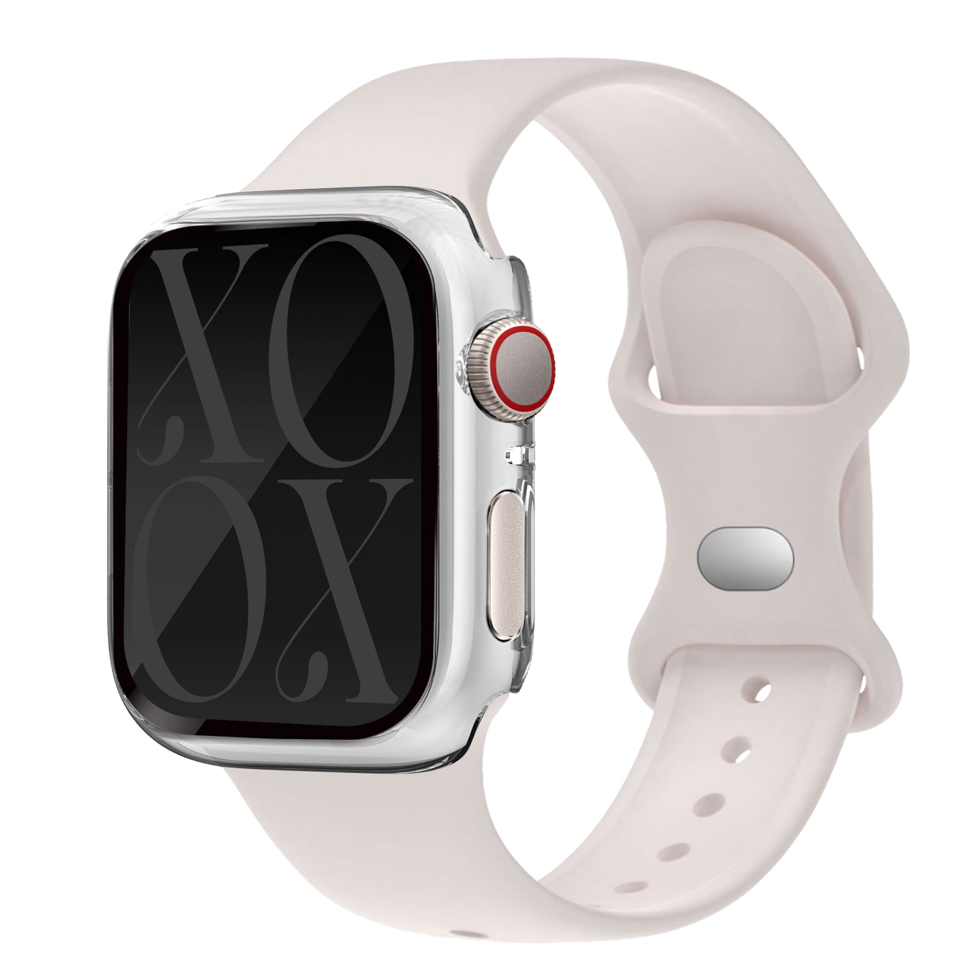 xoxo Wildhearts Coque Apple Watch - transparent