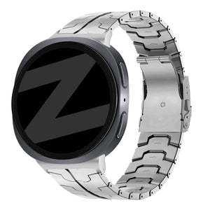 Bandz Samsung Galaxy Watch 8 - 44mm Titanium Strap 'Iron' (Silver)