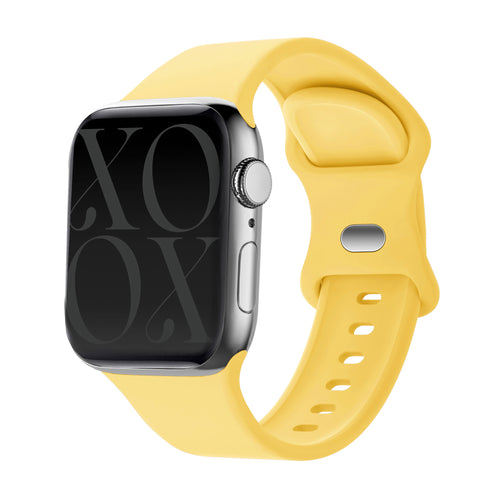 xoxo Wildhearts Apple Watch Silicone Strap (Yellow)