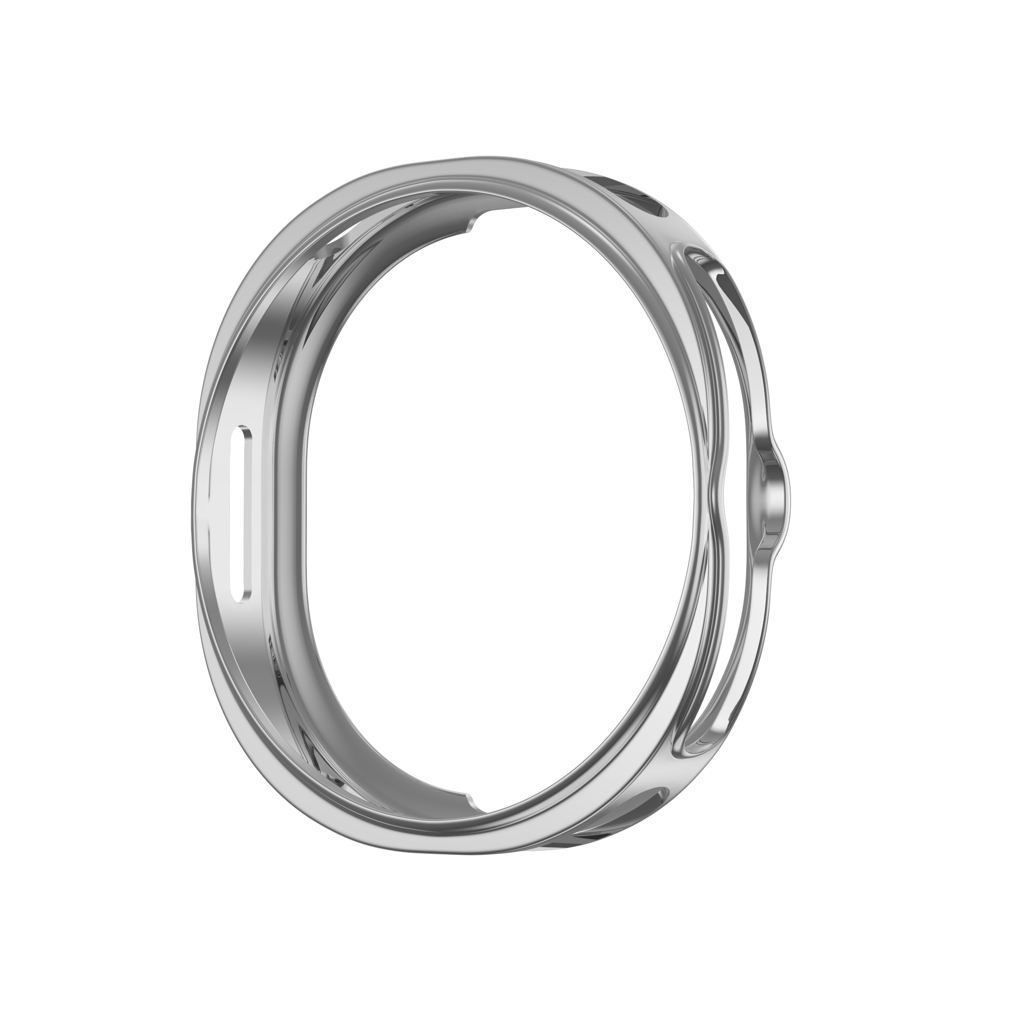 Bandz Coque TPU Samsung Galaxy Watch 8 Classic (argent)