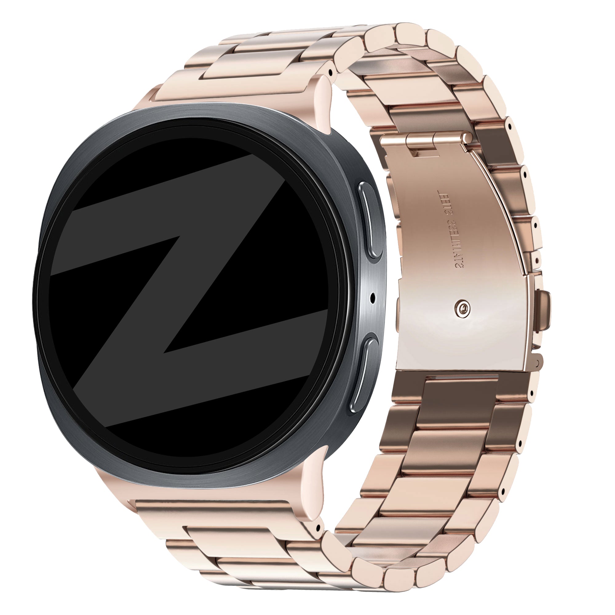 Bandz Bracelet acier 'Classic' Samsung Galaxy Watch 8 - 40mm (rose-doré)