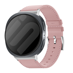Bracelet cuir Samsung Galaxy Watch 8 Classic (rose)