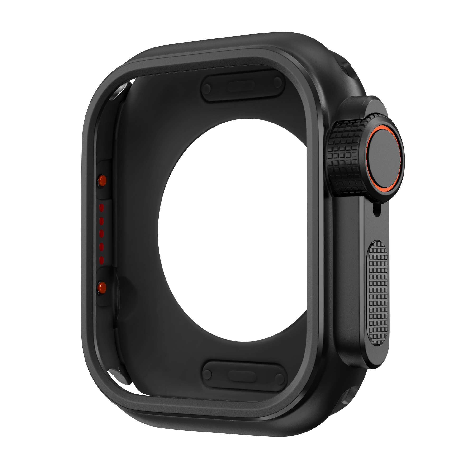 Bandz Coque metallique Apple Watch 10 - 46mm (noir)