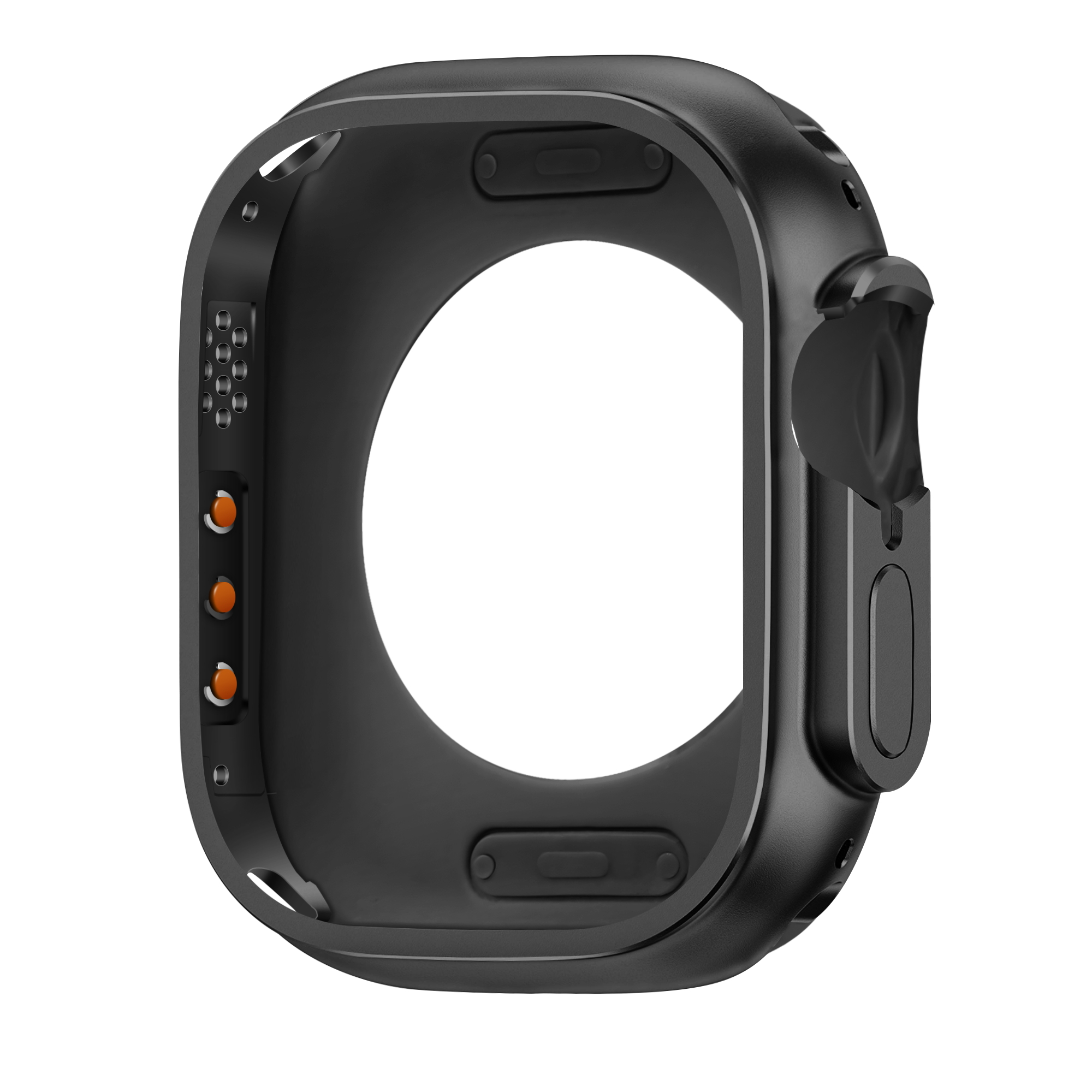 Bandz Coque metallique Apple Watch Ultra - 49mm (noir)