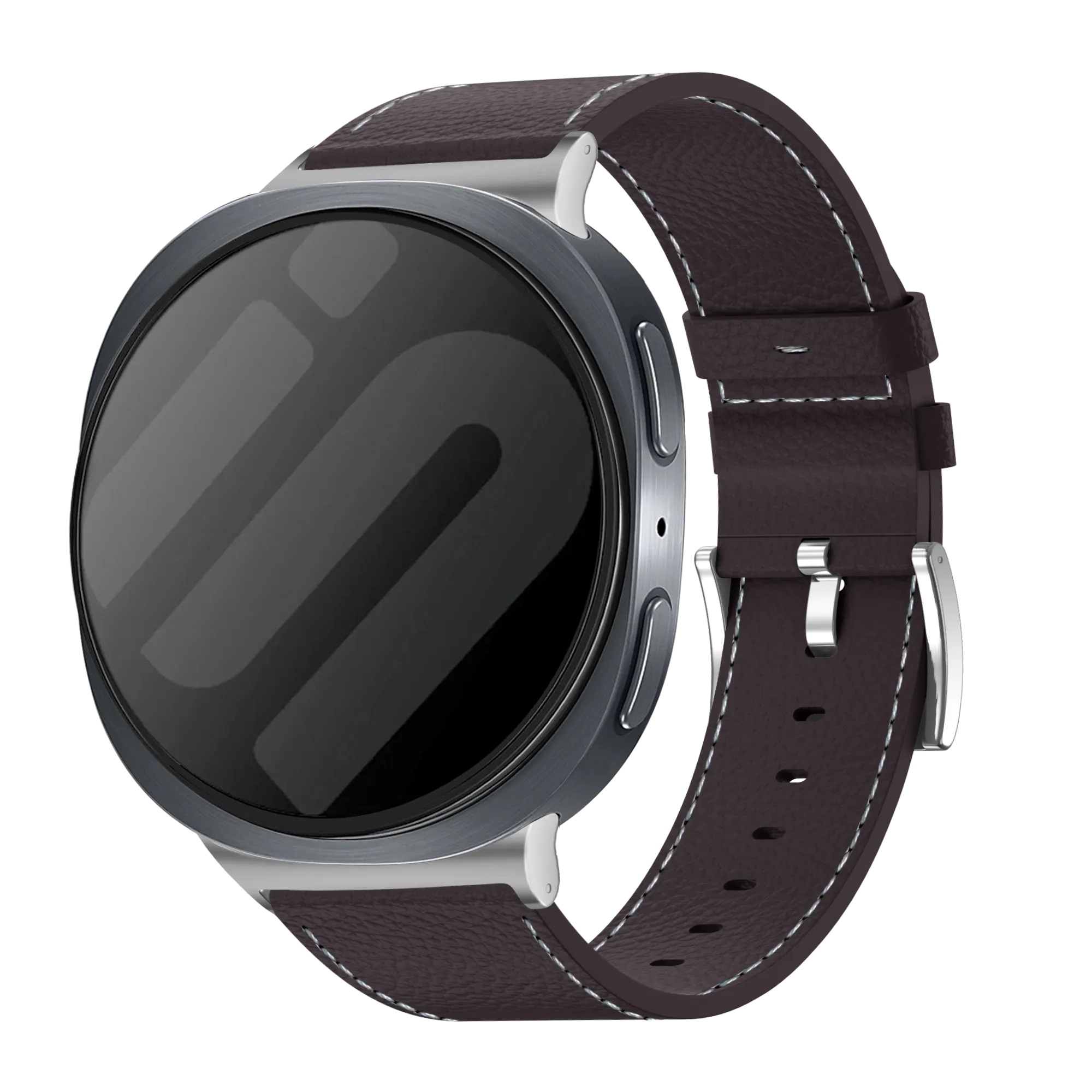 Bracelet cuir Samsung Galaxy Watch 8 - 40mm (cafe marron)