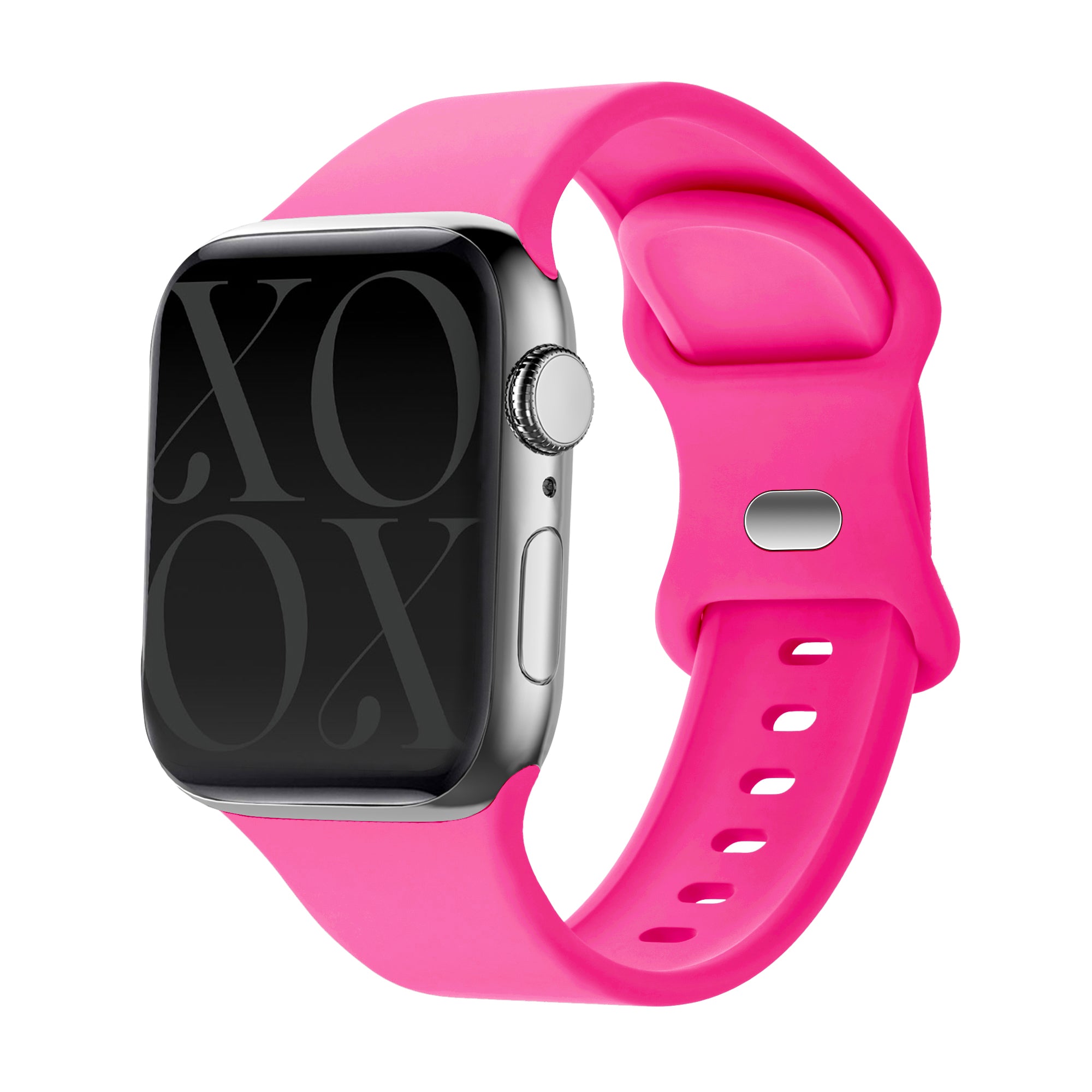 xoxo Wildhearts Bracelet silicone Apple Watch (rose fuchsia)