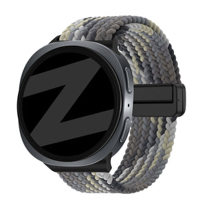 Bandz Samsung Galaxy Watch 8 Classic Magnetic Braided Strap (Slate)