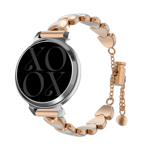 xoxo Wildhearts Garmin Lily 2 Steel Strap 'Hearts' (Rose Gold)