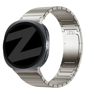 Bandz Bracelet titane 'One Bead' Samsung Galaxy Watch 8 Classic (titane)