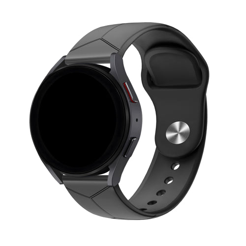 BALR. Bracelet sport Hexagones pour Samsung Galaxy Watch 46mm (noir)