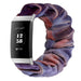 Bracelet chouchou Fitbit Charge 3 (bleu/rose)