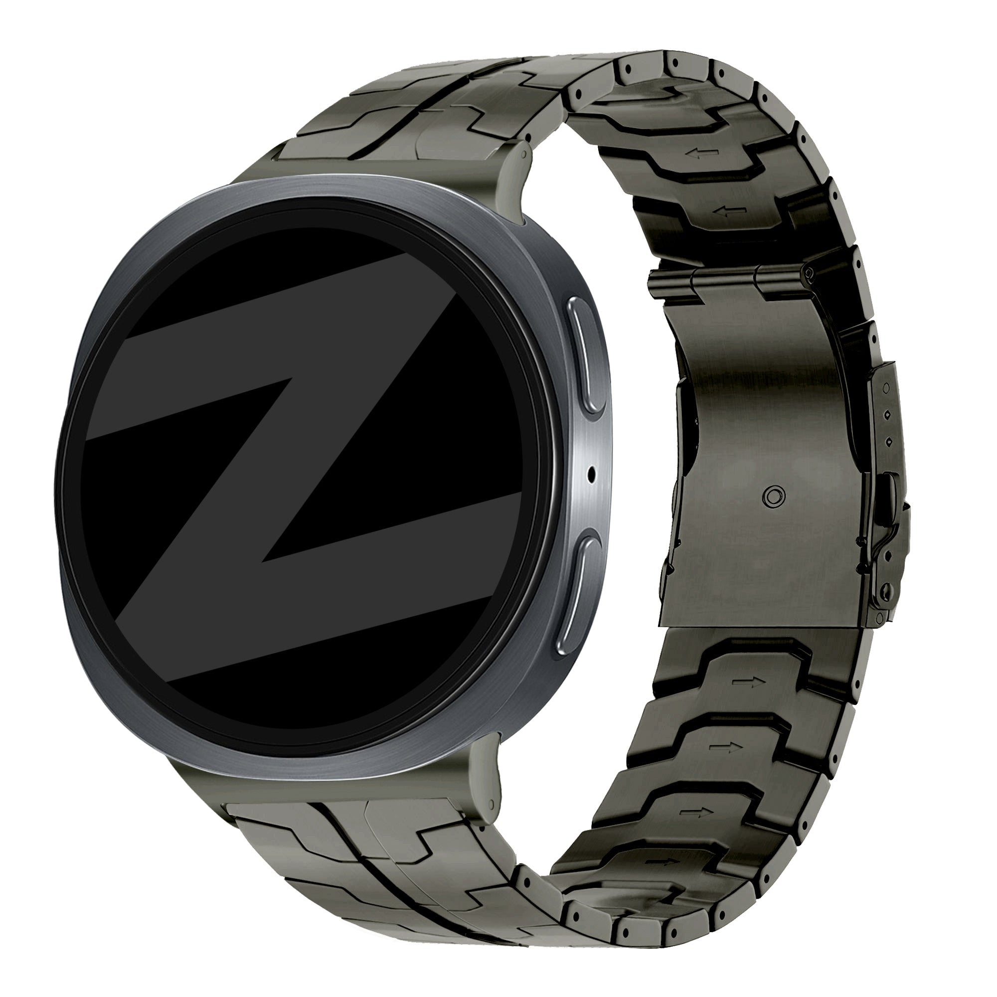 Bandz Bracelet acier 'Iron' Samsung Galaxy Watch 8 Classic (graphite)