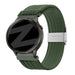 Bandz Garmin Bounce 2 Woven Nylon Strap (Olive Green)