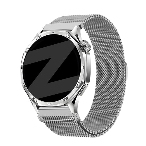 Bandz Bracelet milanais 'One Push' OnePlus Watch 3 (argent)
