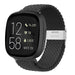 Bracelet tressé réglable Fitbit Versa 3 (noir)