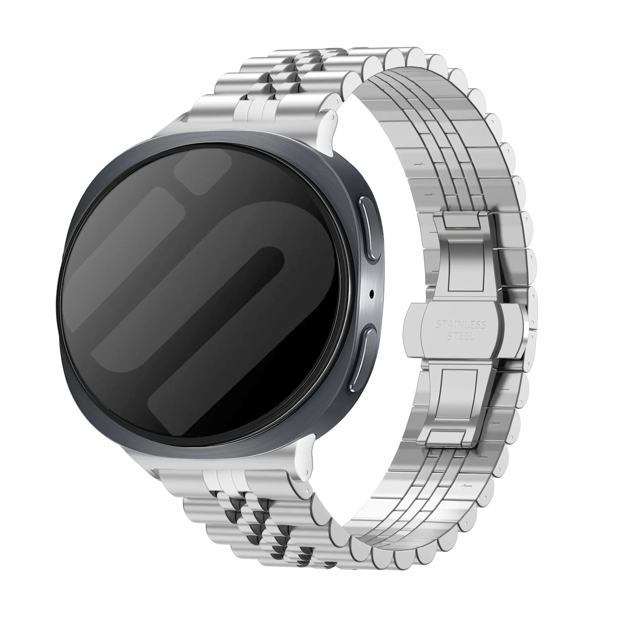 Bracelet acier Jubilee Samsung Galaxy Watch 8 - 44mm (argent)