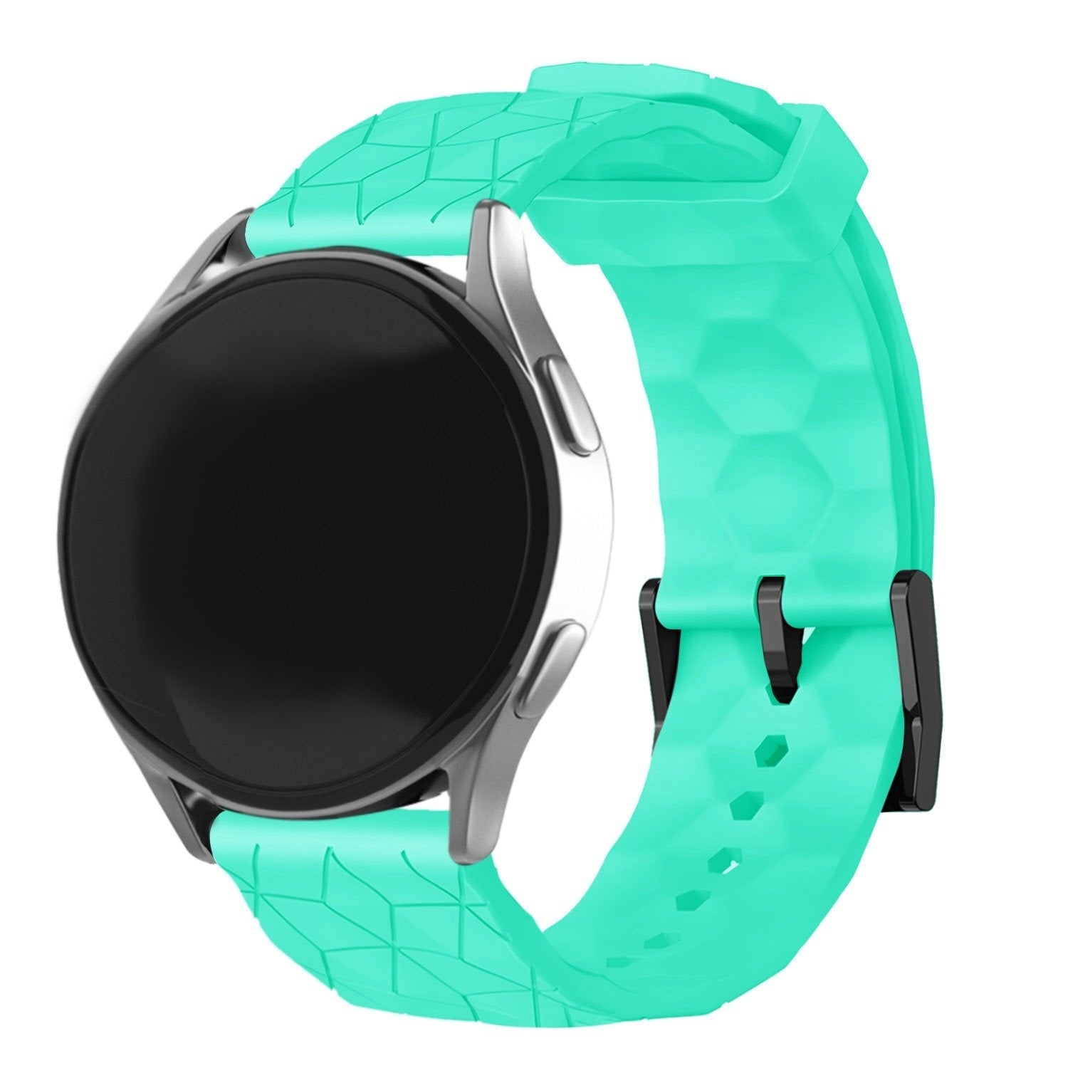 Bracelet silicone Hexa Oppo Watch X2 (aqua)