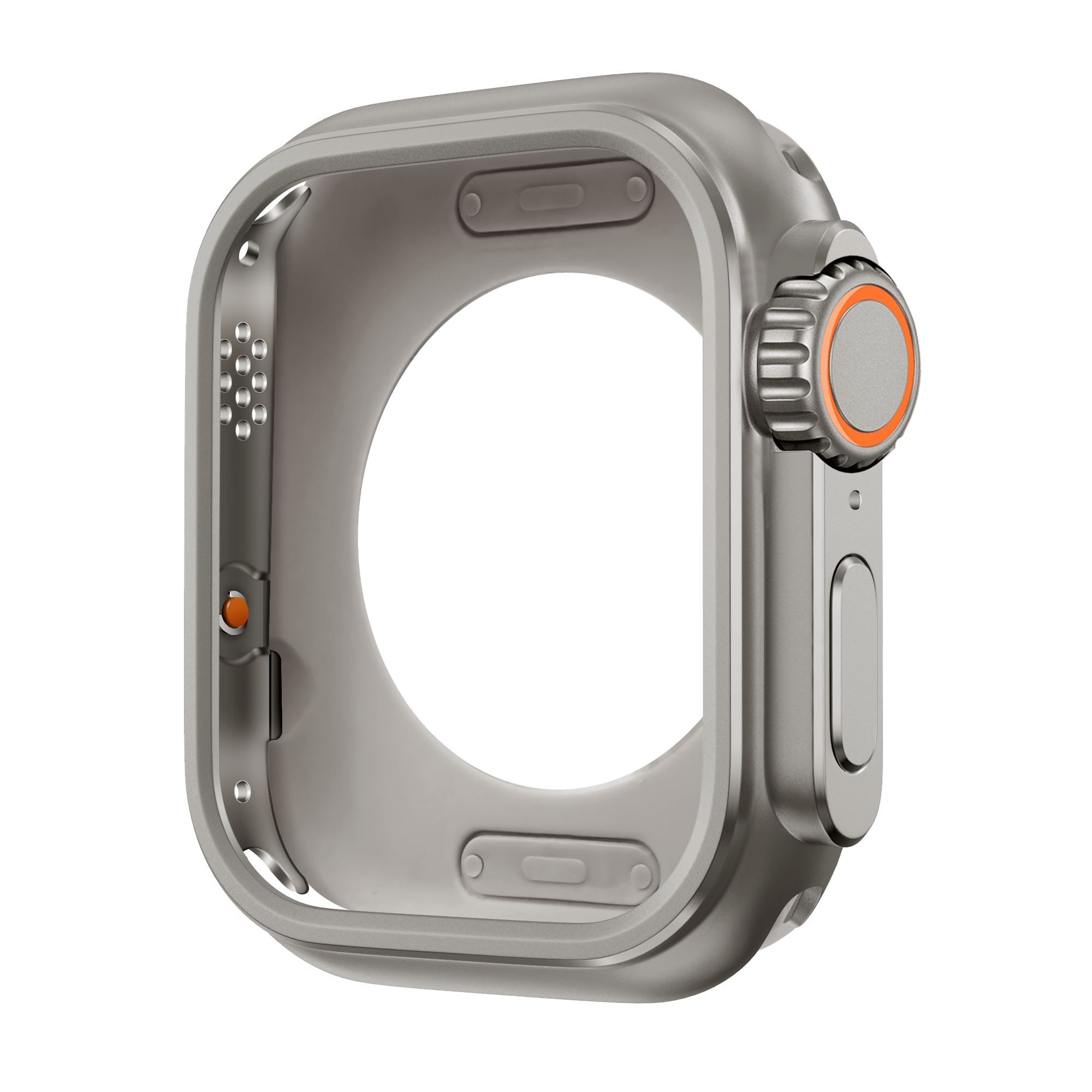 Bandz Apple Watch 7/8/9 - 45mm Metal Case (Titanium)