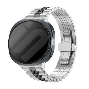 Samsung Galaxy Watch 8 - 40mm Jubilee Steel Strap (Silver/Black)