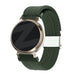 Bandz Bracelet nylon tressé Garmin Lily 2 (vert)
