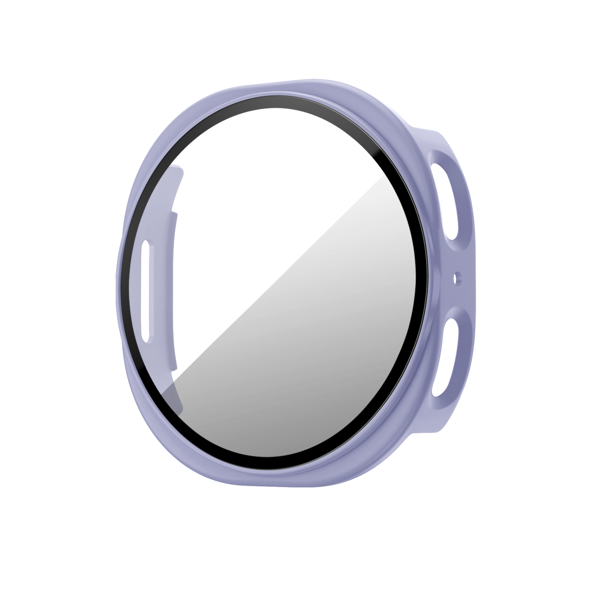 Bandz Samsung Galaxy Watch 8 - 40mm PC Cover with Glass (Purple)