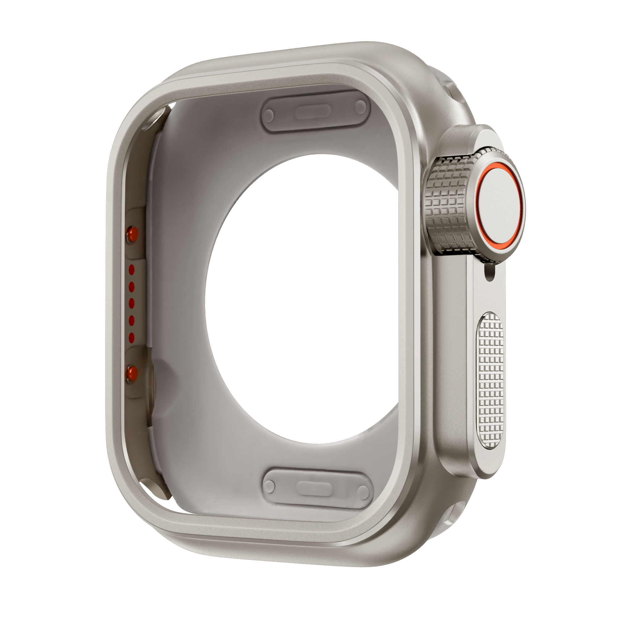 Bandz Coque acier Apple Watch 11 - 46mm (titane)