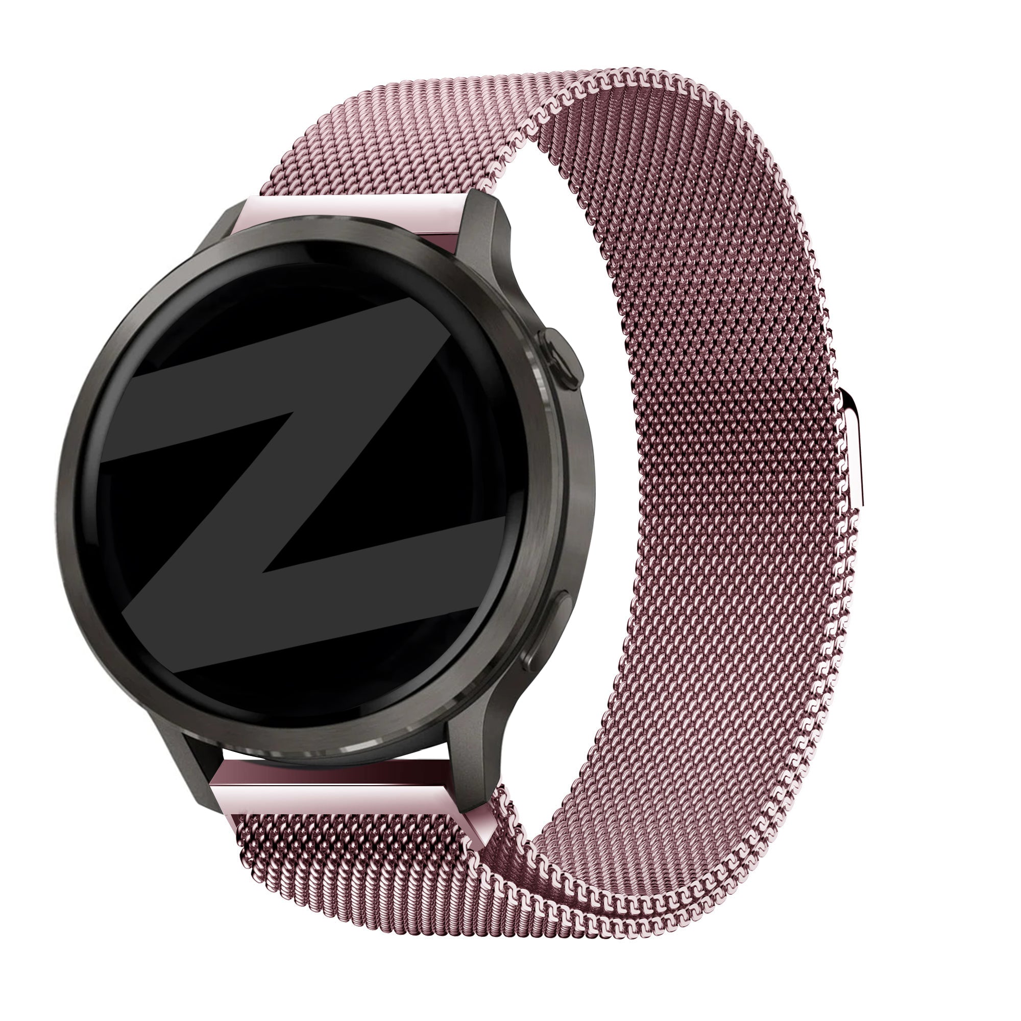 Bandz Bracelet milanais Loop Garmin Forerunner 265s (rose)