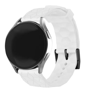 Bracelet silicone 'Hexa' Coros Apex 2 Pro (blanc)