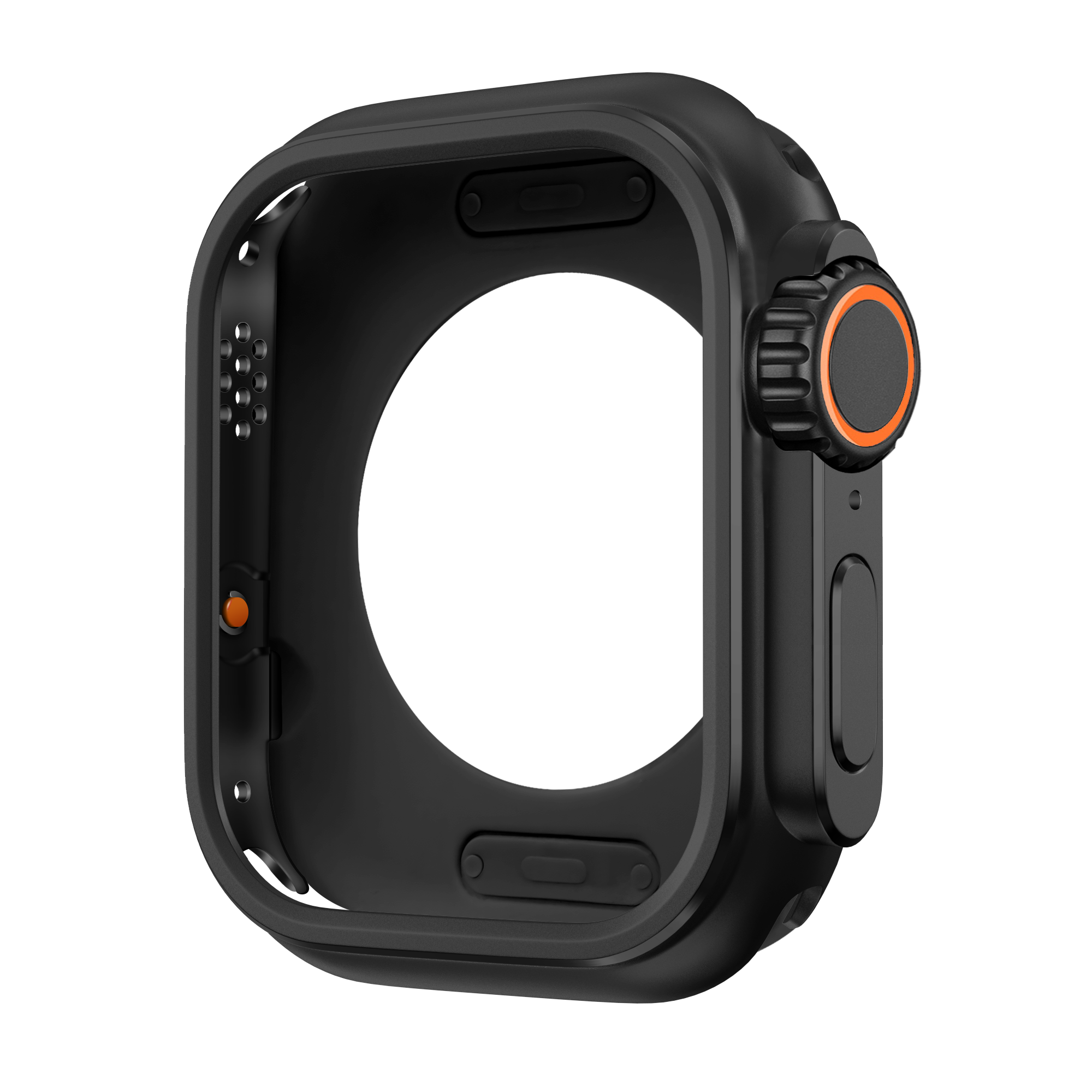 Bandz Coque metallique Apple Watch 7/8/9 - 45mm (noir)